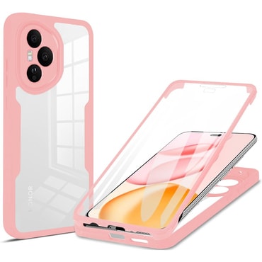 Hibridna Full Body maskica Techsuit "ColorVerse 360" za Honor 400 Pro - pink