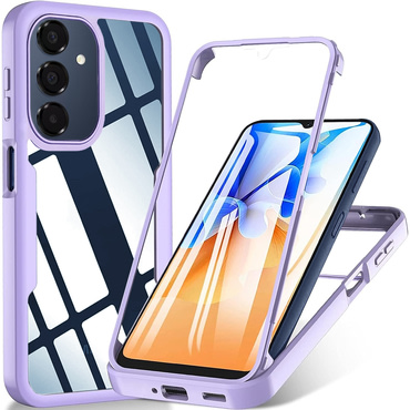 Hibridna Full Body maskica Techsuit "ColorVerse 360" za Samsung Galaxy A16 4G / A16 5G / A17 4G / A17 5G - purple