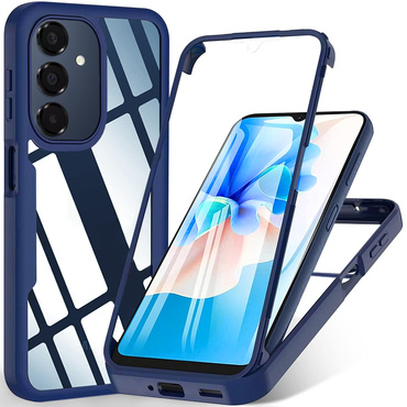 Hibridna Full Body maskica Techsuit "ColorVerse 360" za Samsung Galaxy A16 4G / A16 5G / A17 4G / A17 5G - blue