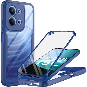 Hibridna Full Body maskica Techsuit "ColorVerse 360" za Xiaomi Redmi 15C 4G / 5G - blue