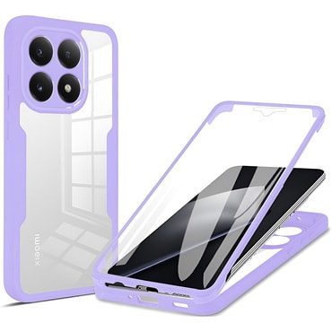 Hibridna Full Body maskica Techsuit "ColorVerse 360" za Xiaomi 15T - purple