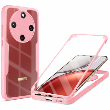 Hibridna Full Body maskica Techsuit "ColorVerse 360" za Honor Magic8 Lite - pink
