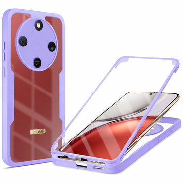 Hibridna Full Body maskica Techsuit "ColorVerse 360" za Honor Magic8 Lite - purple