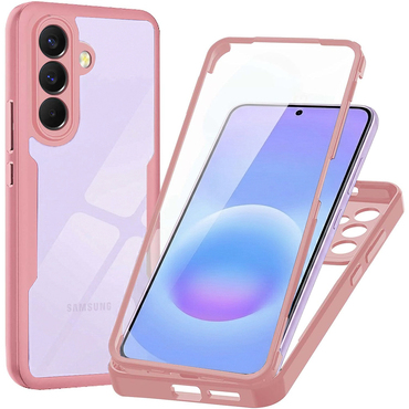 Hibridna Full Body maskica Techsuit "ColorVerse 360" za Samsung Galaxy A57 - pink