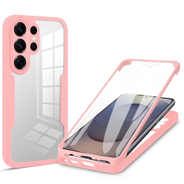 Hibridna Full Body maskica Techsuit "ColorVerse 360" za Samsung Galaxy S26 Ultra - pink
