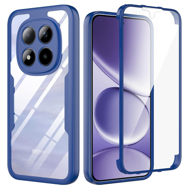 Hibridna Full Body maskica Techsuit "ColorVerse 360" za Xiaomi Redmi Note 15 Pro Plus 5G / Poco M8 Pro - blue