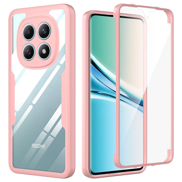 Hibridna Full Body maskica Techsuit "ColorVerse 360" za Xiaomi Redmi Note 15 5G / Poco M8 - pink