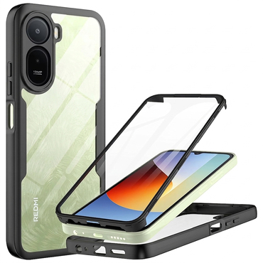 Hibridna Full Body maskica Techsuit "ColorVerse 360" za Xiaomi Redmi A7 Pro - black