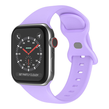 Silikonski remen Techsuit "W031" za Apple Watch (38 / 40 / 41 / 42mm) - ljubičast