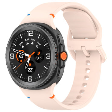 Silikonski remen Techsuit "W079" za Samsung Galaxy Watch8 40mm / Watch8 44mm / Watch8 Classic 46mm - kremast
