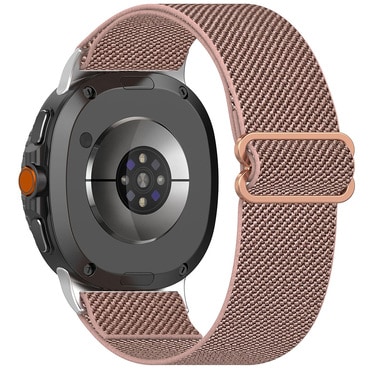Najlonski remen Techsuit "W080" za Samsung Galaxy Watch8 40mm / Watch8 44mm / Watch8 Classic 46mm - ružičasta
