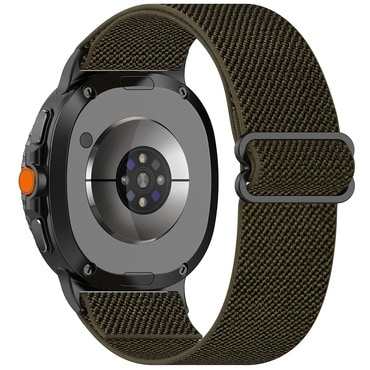 Najlonski remen Techsuit "W080" za Samsung Galaxy Watch8 40mm / Watch8 44mm / Watch8 Classic 46mm - tamno zelen