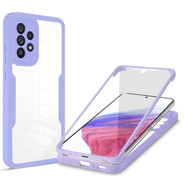 Hibridna Full Body maskica Techsuit "ColorVerse 360" za Samsung Galaxy A53 5G - purple