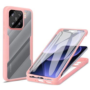Hibridna Full Body maskica Techsuit "ColorVerse 360" za Xiaomi 15 - pink