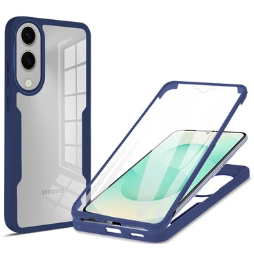 Hibridna Full Body maskica Techsuit "ColorVerse 360" za Samsung Galaxy S25 Edge - blue