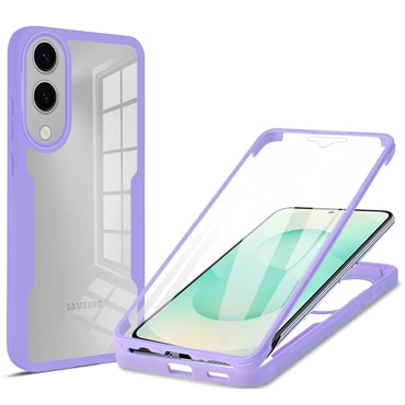 Hibridna Full Body maskica Techsuit "ColorVerse 360" za Samsung Galaxy S25 Edge - purple