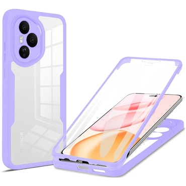 Hibridna Full Body maskica Techsuit "ColorVerse 360" za Honor 400 Pro - purple
