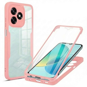 Hibridna Full Body maskica Techsuit "ColorVerse 360" za Honor X5c Plus - pink