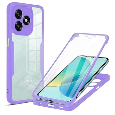 Hibridna Full Body maskica Techsuit "ColorVerse 360" za Honor X5c Plus - purple