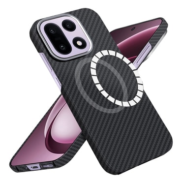 Premium maskica Techsuit Aramid Fiber s MagSafe podrškom za OnePlus 15 - black