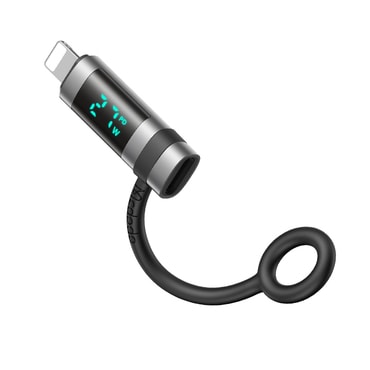 USB-C na Lightning OTG adapter Mcdodo 36W "Pigeon Series OT-2610", HD LED prikazivač - black