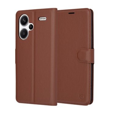 Torbica Techsuit "Leather Folio" za Xiaomi Redmi Note 13 Pro Plus 5G - smeđ