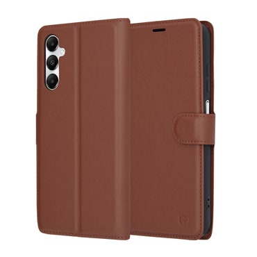 Torbica Techsuit "Leather Folio" za Samsung Galaxy A05s - smeđ