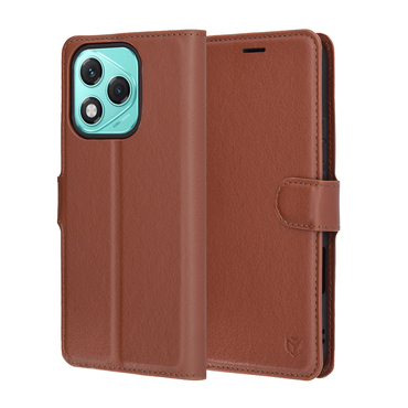Torbica Techsuit "Leather Folio" za Honor 400 Lite - smeđ