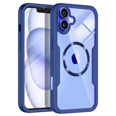 Hibridna Full Body maskica Techsuit "ColorVerse 360 MagSafe" za iPhone 16 - blue