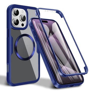 Hibridna Full Body maskica Techsuit "ColorVerse 360 MagSafe" za iPhone 16 Pro - blue