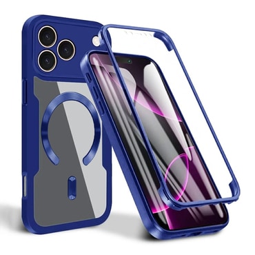 Hibridna Full Body maskica Techsuit "ColorVerse 360 MagSafe" za iPhone 17 Pro Max - blue