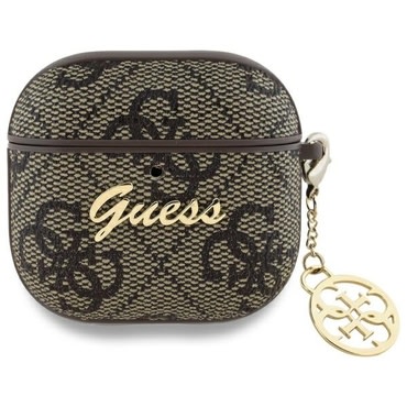 Maskica Guess "4G Charm Collection" za Apple AirPods 4 - brown