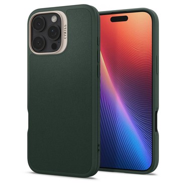 Maskica Spigen "Cyrill Kajuk MagSafe" za iPhone 16 Pro Max - forest green