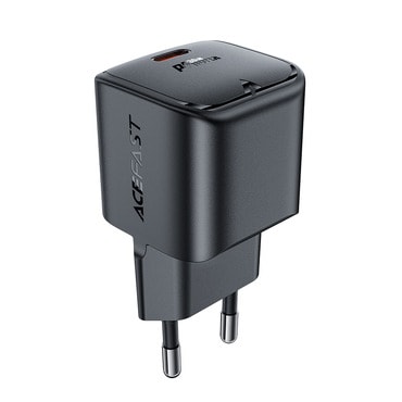 Zidni 30W punjač Acefast "A77" Mini GaN Power Delivery - black