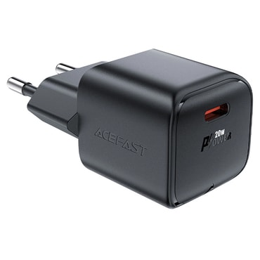 Zidni 20W punjač Acefast "Mini A73" GaN - black