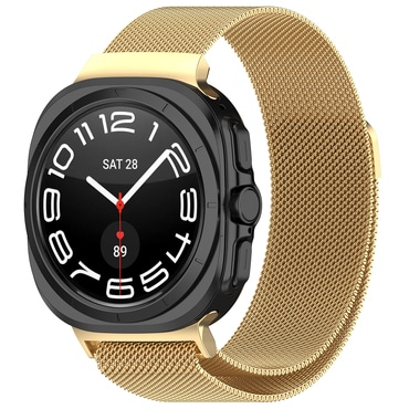 Metalni remen Techsuit "W009" za Samsung Galaxy Watch Ultra 47mm / Galaxy Watch Ultra 2 - zlatni