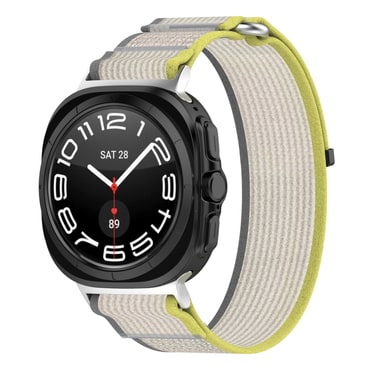Silikonski remen Techsuit "W054" za Samsung Galaxy Watch Ultra 47mm / Galaxy Watch Ultra 2 - bež / žut