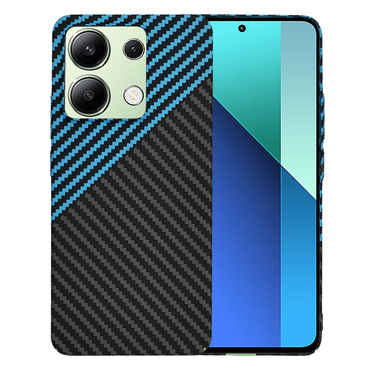 Čvrsta TPU maska Techsuit "Carbonite FiberShell" za Xiaomi Redmi Note 13 4G - blue pulse
