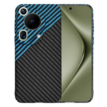 Čvrsta TPU maska Techsuit "Carbonite FiberShell" za Huawei Pura 70 Ultra - blue pulse