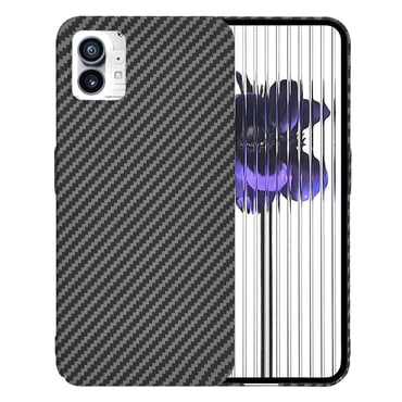 Čvrsta TPU maska Techsuit "Carbonite FiberShell" za Nothing Phone (1) - black