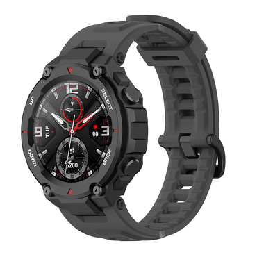 Silikonski remen Techsuit "W067" za Amazfit T-Rex / T-Rex Pro - siv