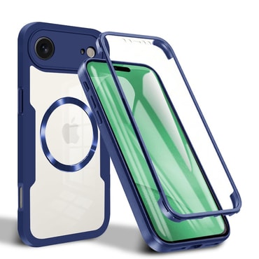 Hibridna Full Body maskica Techsuit "ColorVerse 360 MagSafe" za iPhone Air - blue