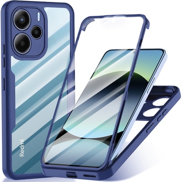 Hibridna Full Body maskica Techsuit "ColorVerse 360" za Xiaomi Redmi Note 14 4G - blue