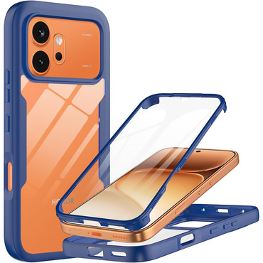 Hibridna Full Body maskica Techsuit "ColorVerse 360" za Honor 600 / 600 Pro - blue