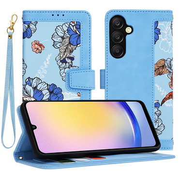 Torbica Techsuit "FlipCraft" za Samsung Galaxy A25 - vibrant blue