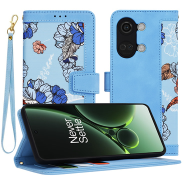 Torbica Techsuit "FlipCraft" za OnePlus Nord 3 - vibrant blue