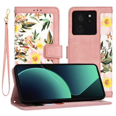 Torbica Techsuit "FlipCraft" za Xiaomi 13T / 13T Pro - sweetheart pink