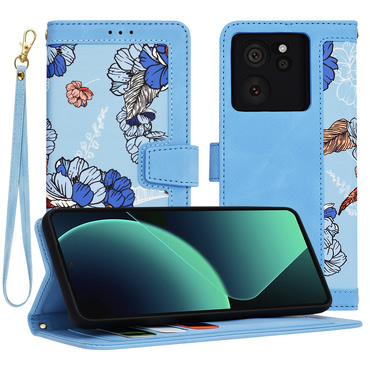 Torbica Techsuit "FlipCraft" za Xiaomi 13T / 13T Pro - vibrant blue