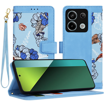 Torbica Techsuit "FlipCraft" za Xiaomi Redmi Note 13 Pro 5G / Poco X6 - vibrant blue