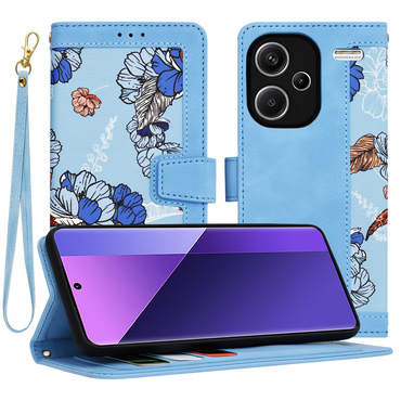 Torbica Techsuit "FlipCraft" za Xiaomi Redmi Note 13 Pro Plus 5G - vibrant blue